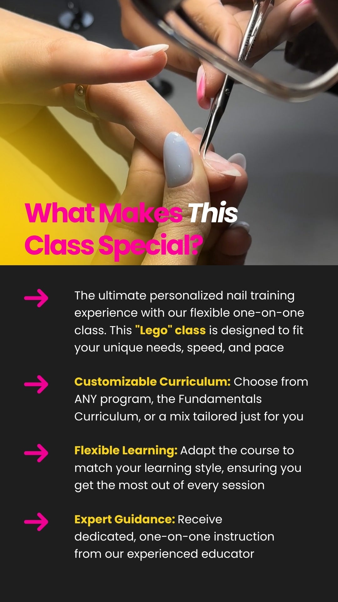 OPEN DATE* Russian Manicure Personal ”LEGO 1:1” 1-day Class