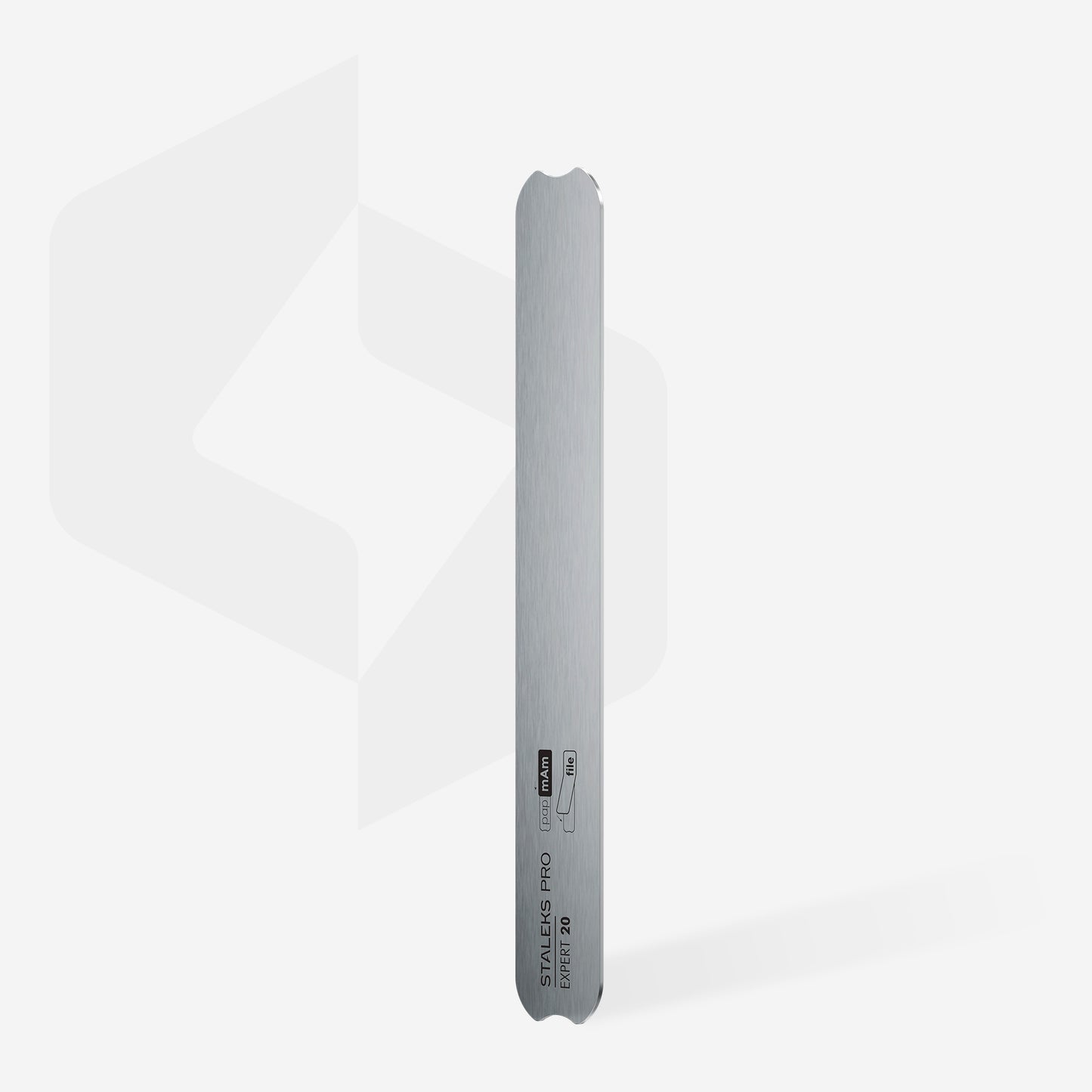 MBE-20 Nail file metal straight (base) EXPERT 20