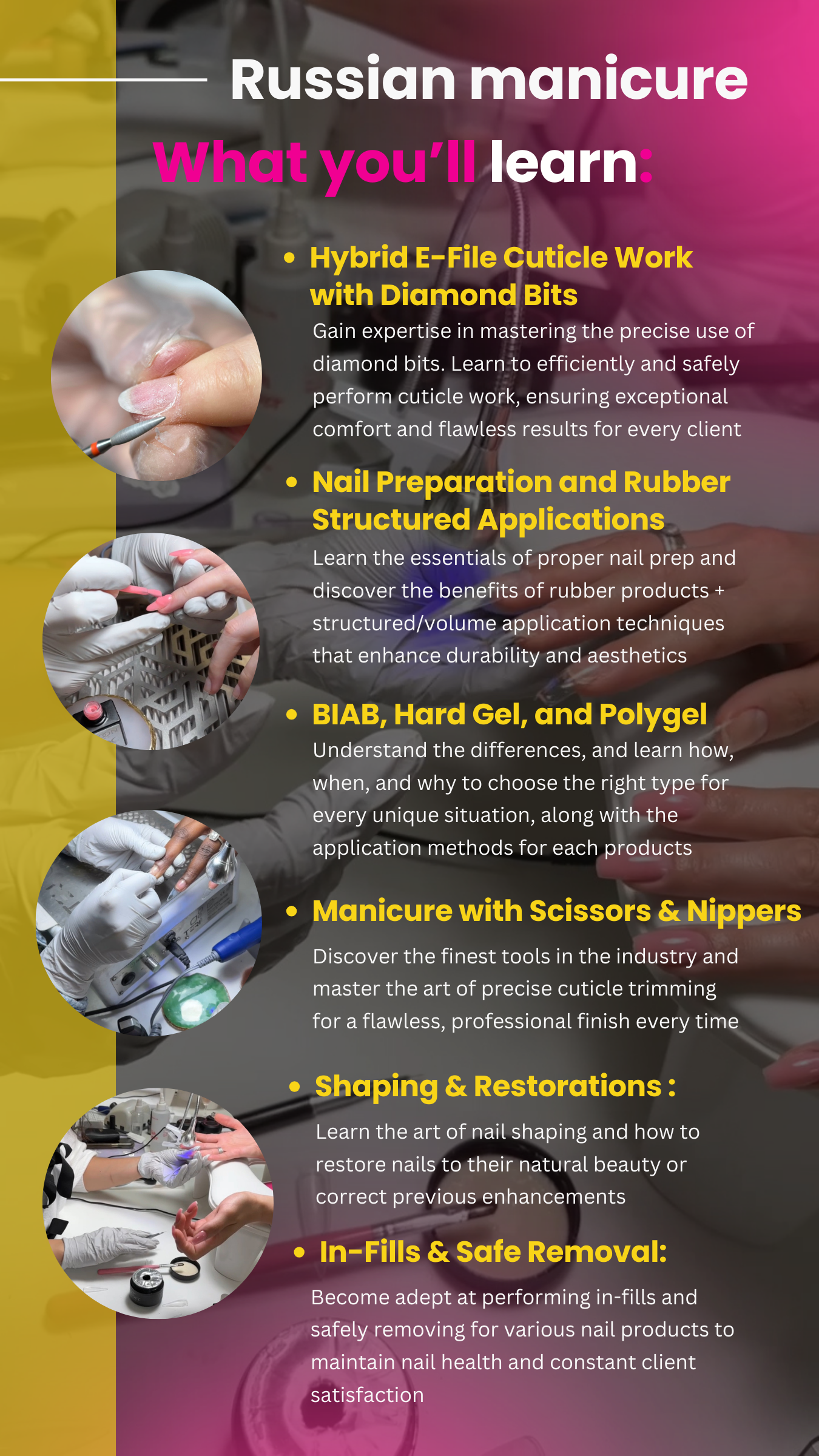 Aug 23* All-in-ONE EXPERT TRAINING | Russian Manicure