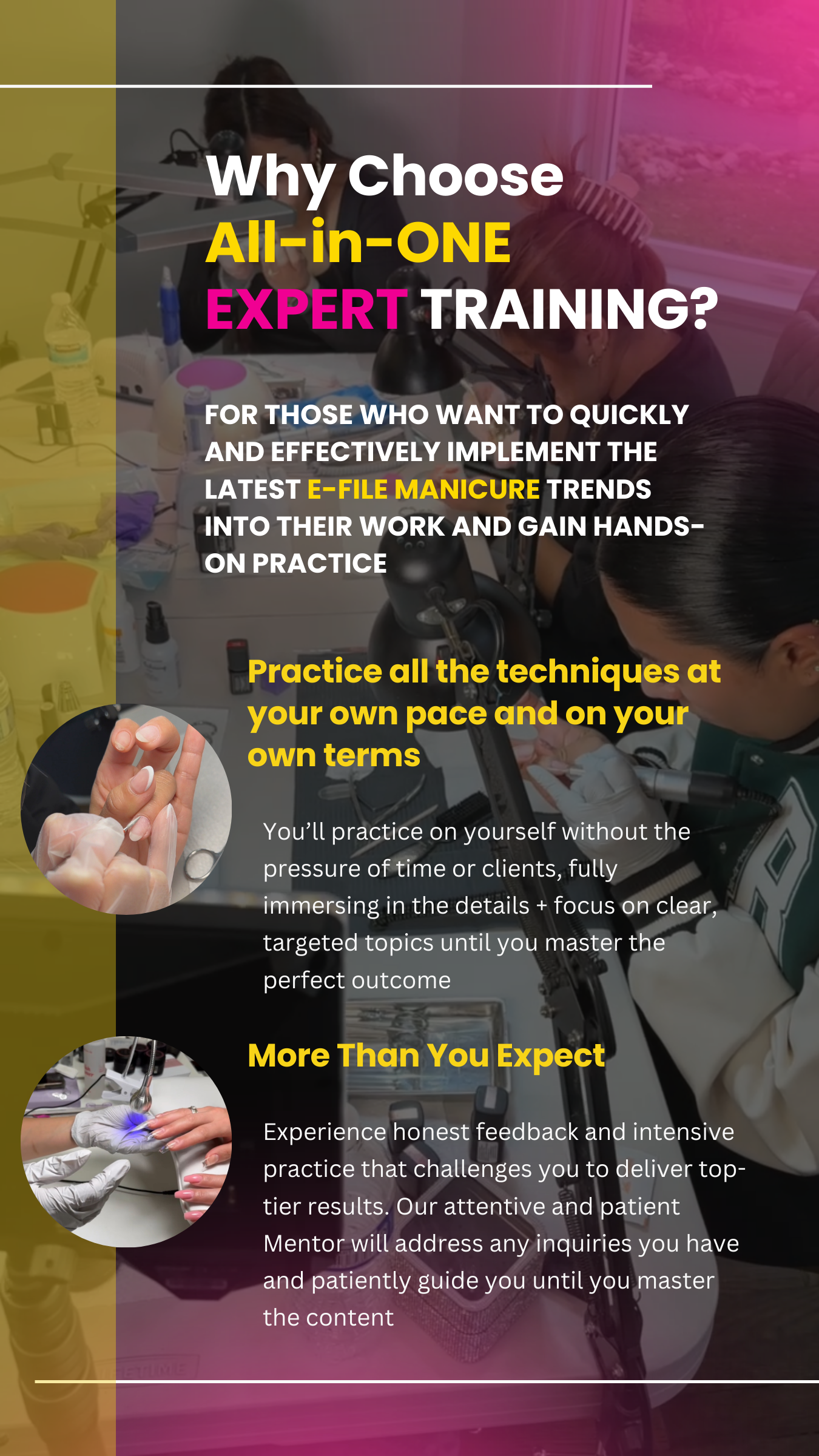 Aug 23* All-in-ONE EXPERT TRAINING | Russian Manicure