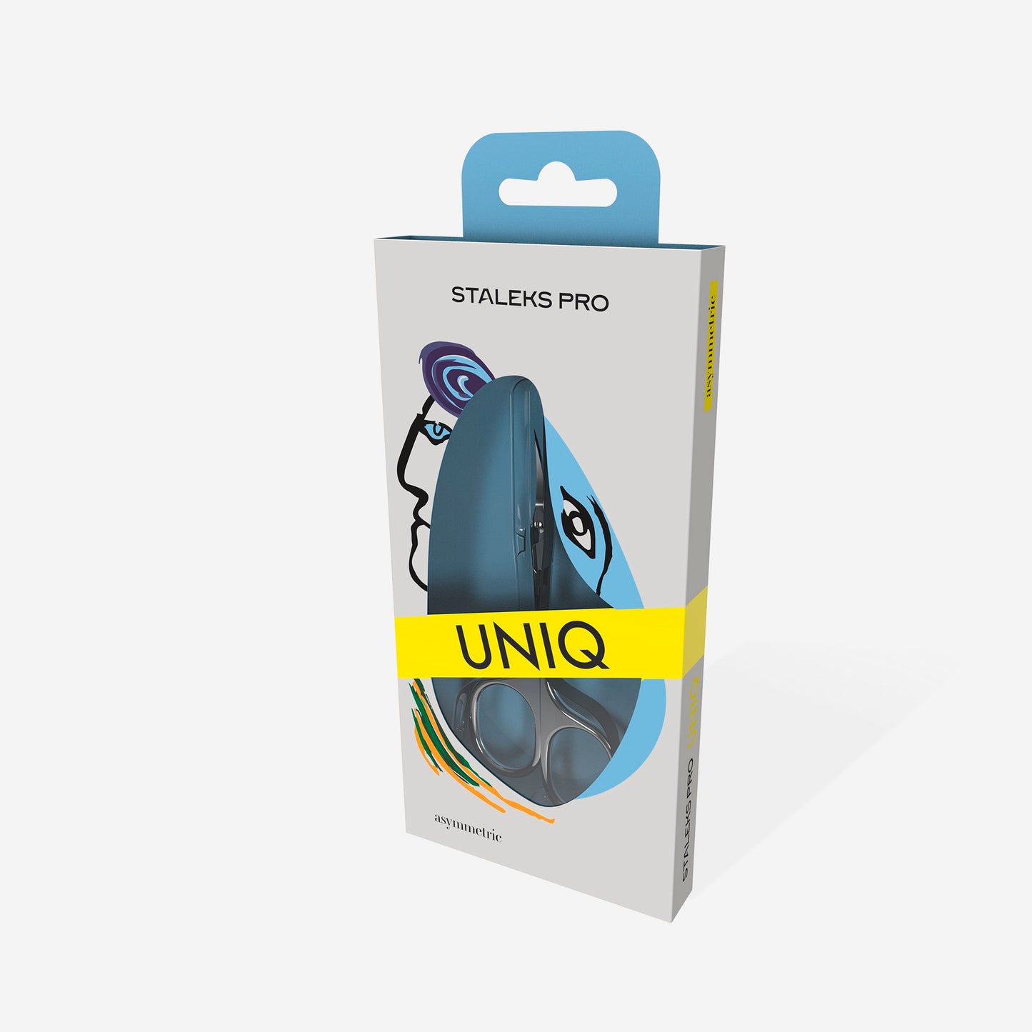 SQ-30/4 Professional cuticle scissors Asymmetric UNIQ 30 TYPE 4