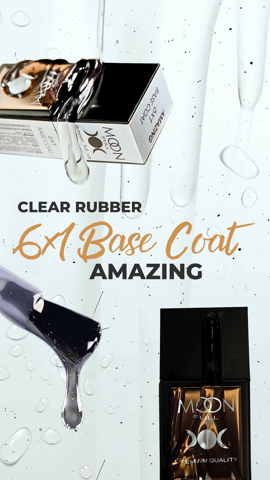 Rubber Clear Amazing 6x1 Base Coat