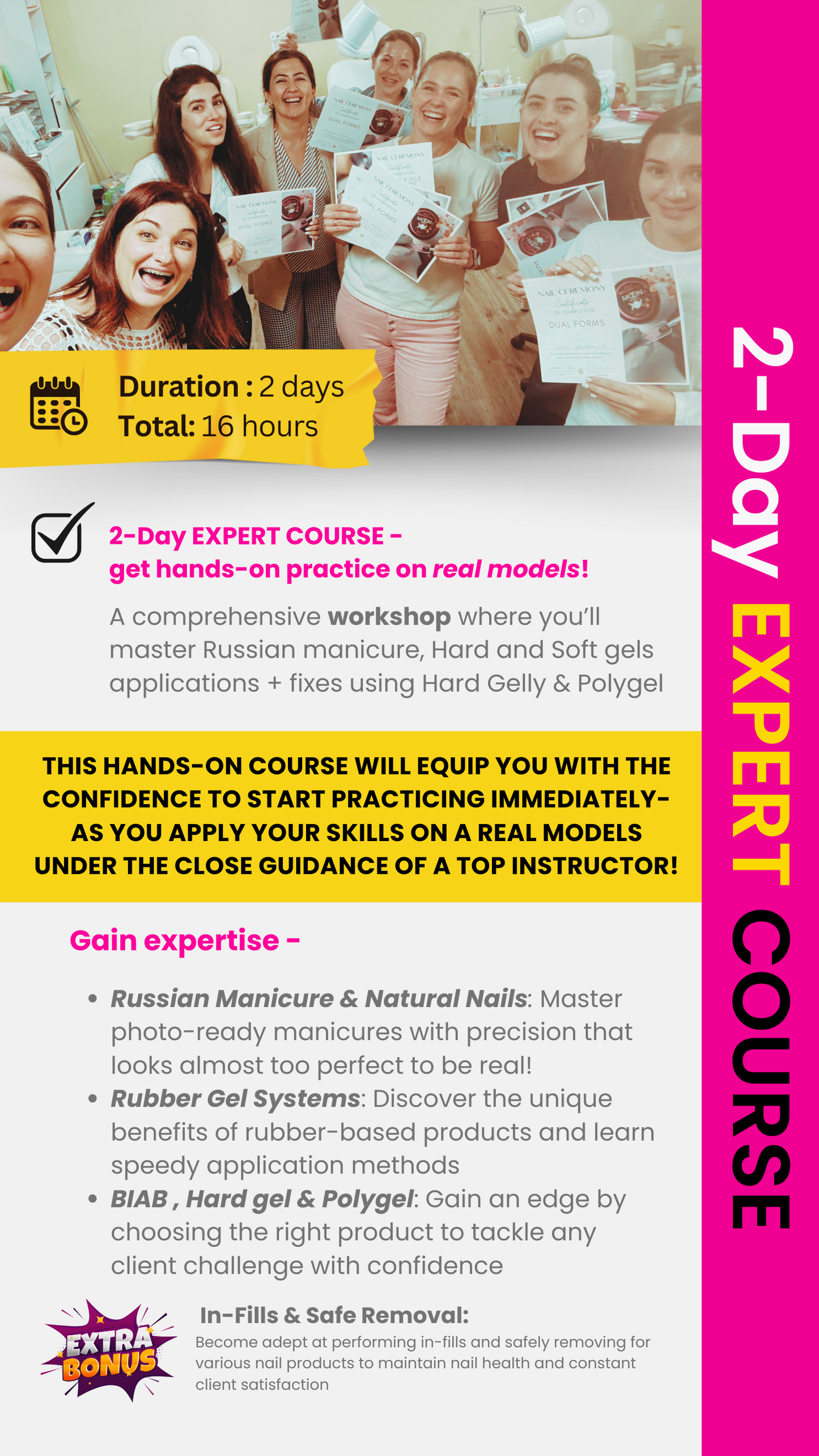 Aug 23–24* 2-Day EXPERT COURSE | Russian Manicure