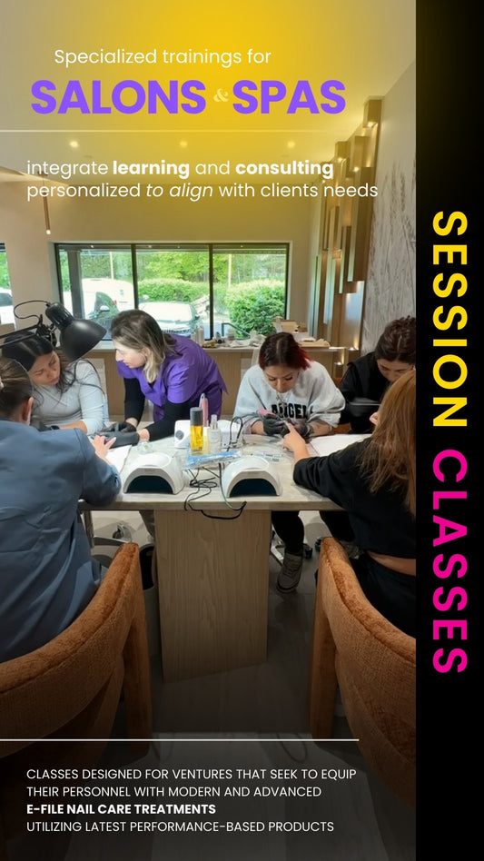 SESSION CLASSES for Salons & Spas