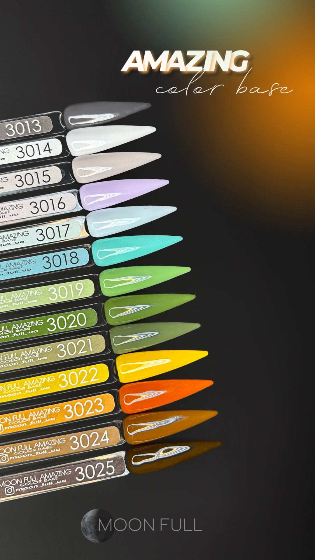 Amazing Rubber Color Gel | Rubber Color Base Gel | Soft Structured Color Gel (#3013-3025)
