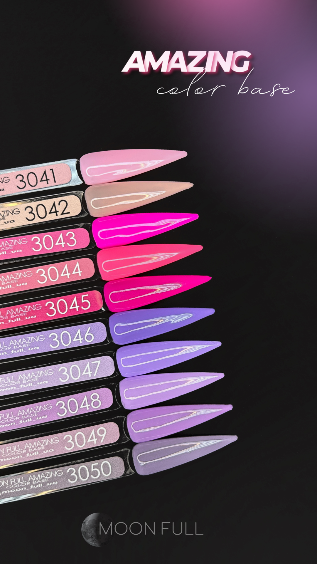 Amazing Rubber Color Gel | Rubber Color Base Gel | Soft Structured Color Gel (#3041-3050)