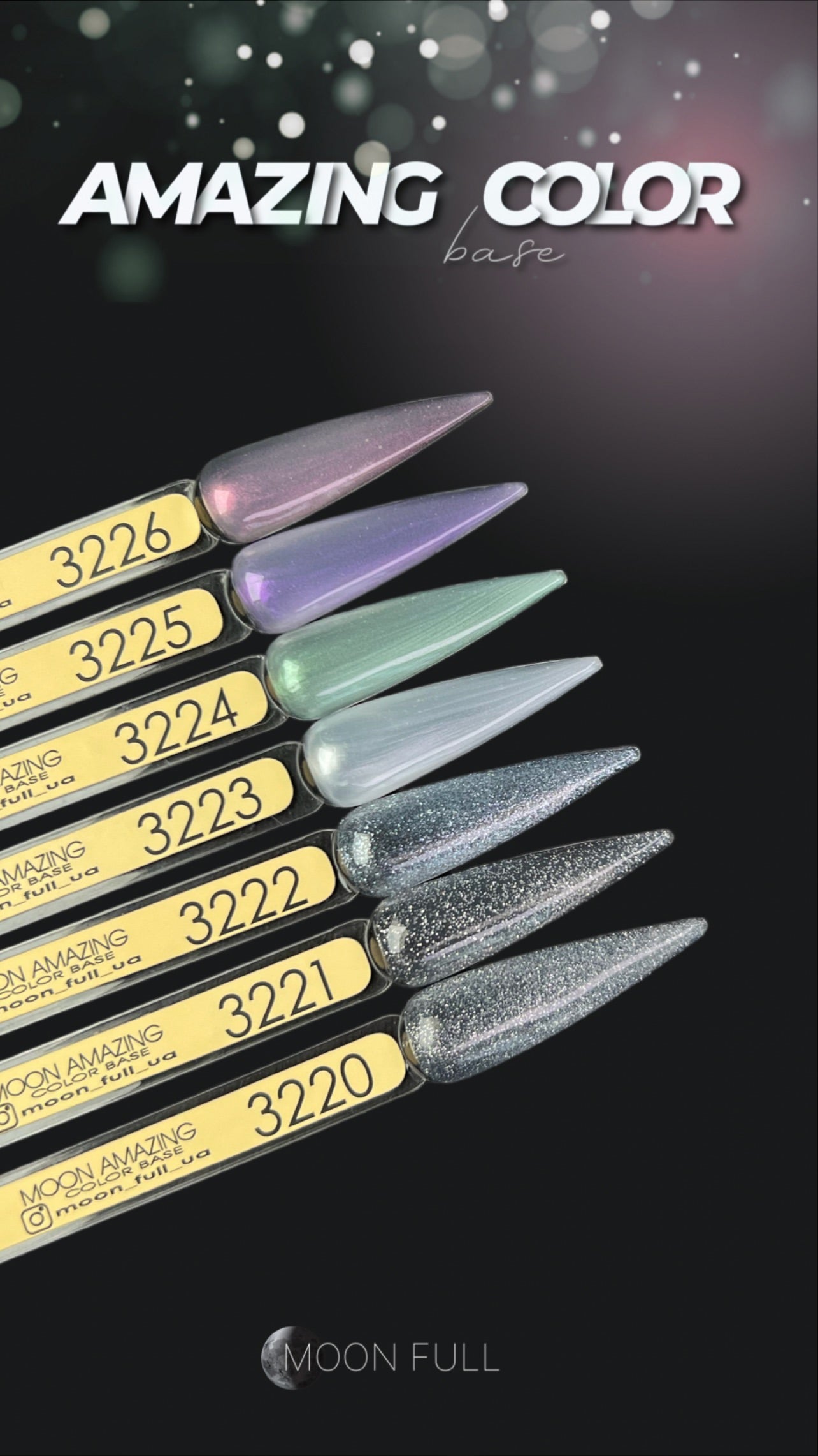 Amazing Rubber Color Gel | Rubber Color Base Gel | Soft Structured Color Gel (#3220-3226)
