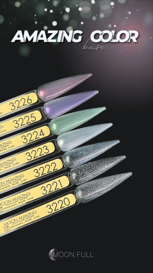 Amazing Rubber Color Gel | Rubber Color Base Gel | Soft Structured Color Gel (#3220-3226)