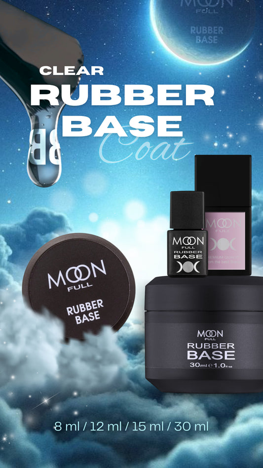 Clear Rubber Base - structured flexible soft gel base