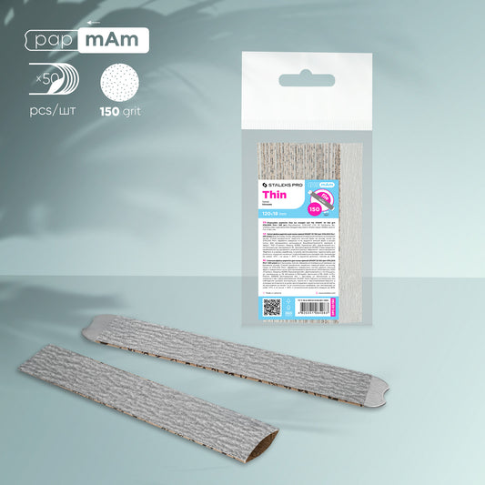 DFC-22-150 Disposable papmAm files for straight nail file SMART 22 150 grit (50 pcs)