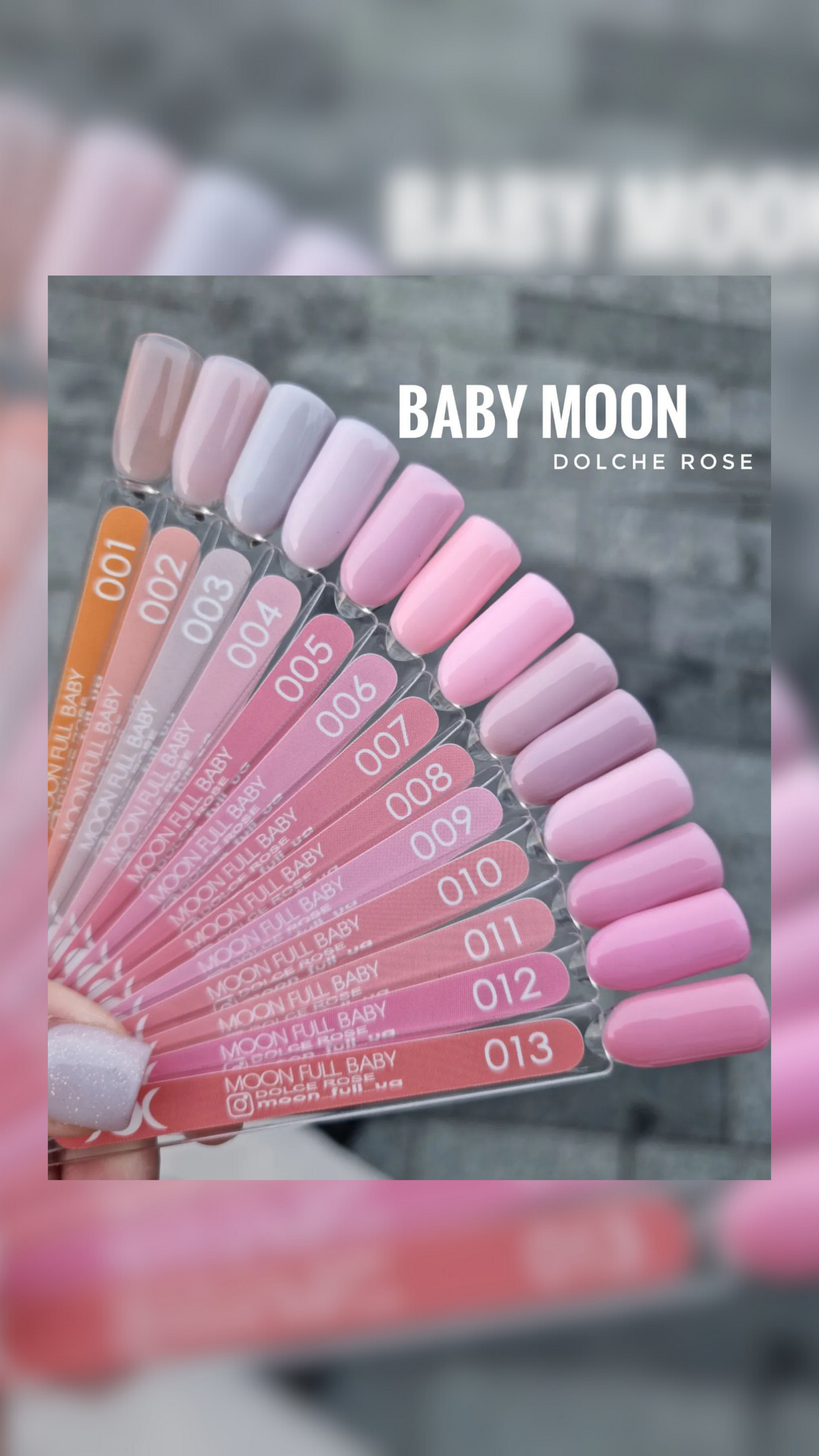 Dolce Rose "BABY MOON" Gel Polish Collection