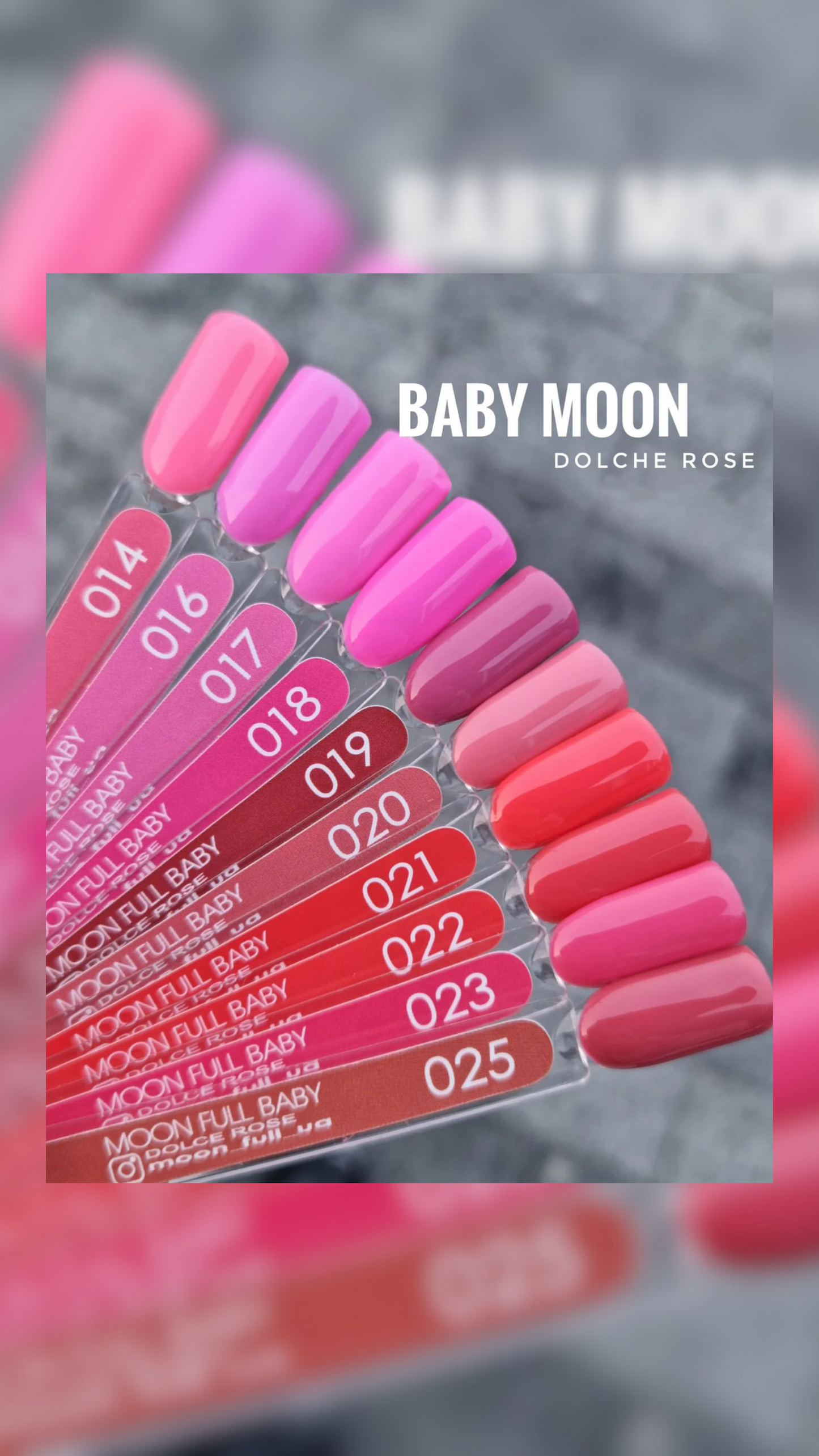 Dolce Rose "BABY MOON" Gel Polish Collection