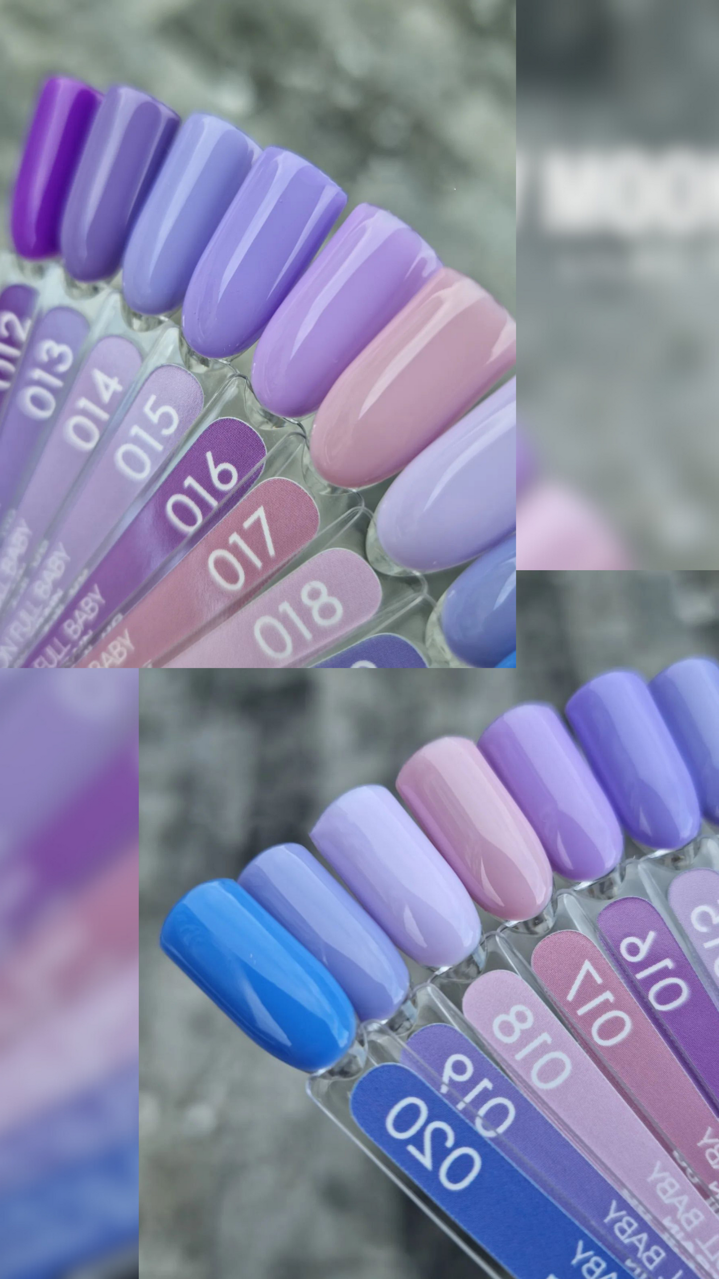 Lilac Train "BABY MOON" Gel Polish Collection