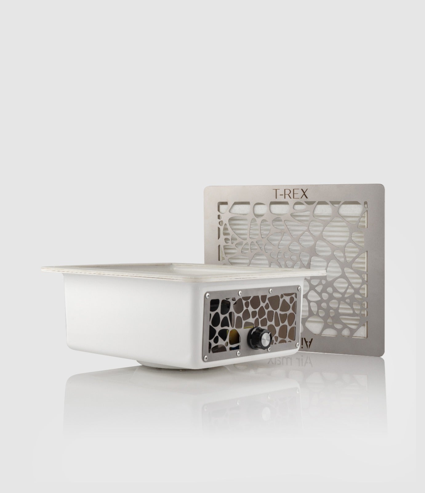 NAIL BUILT IN DUST COLLECTOR T-REX AIR MAX (silver)