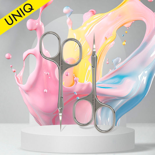 SQ-30/4 Professional cuticle scissors Asymmetric UNIQ 30 TYPE 4