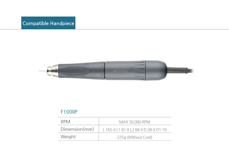 STRONG BRILLIAN B150/F100 II P 50,000 RPM ADVANCED BRUSHLESS SET(3/32″)