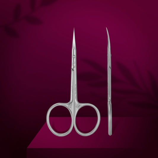 SX-22/2m Professional cuticle scissors EXCLUSIVE 22 TYPE 2 (magnolia)
