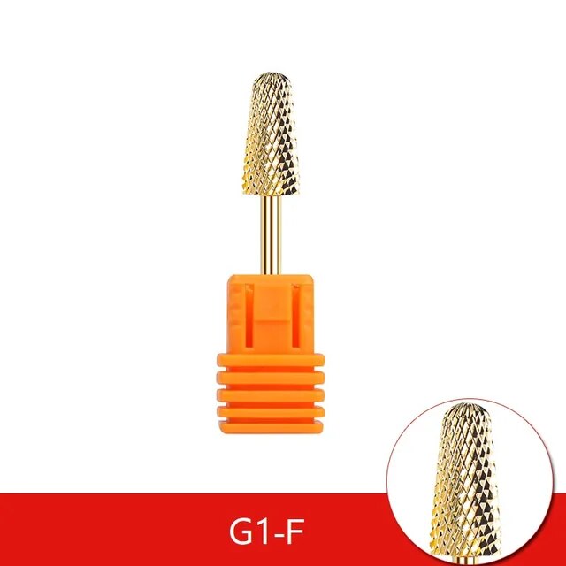 Carbide TUNGSTEN Cone Bits For UV Gel Acrylic Removal