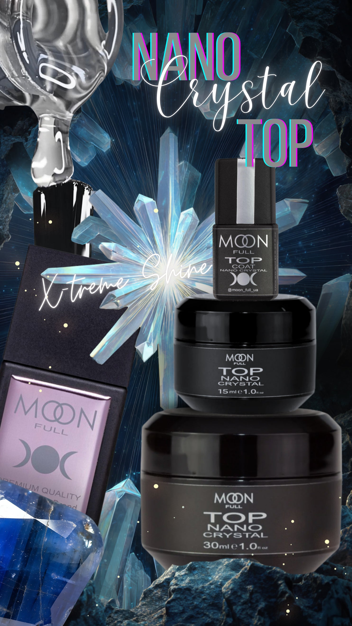 Moon Full Professional Rubber Gel System – Nail Ceremony