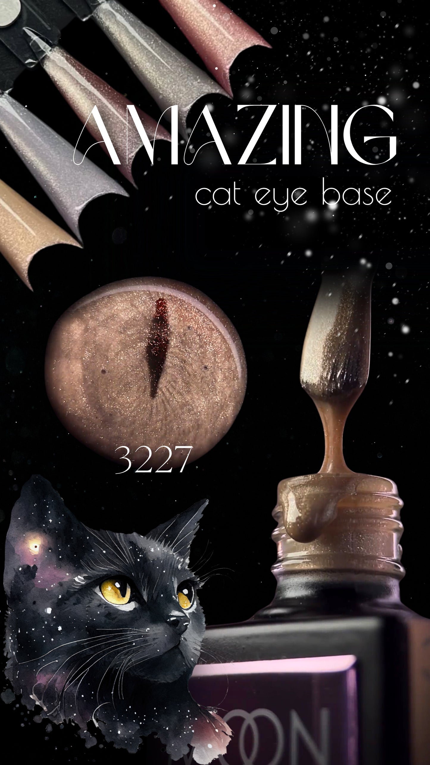 Amazing Cat Rubber Base | Rubber Color Gel | Soft Structured Color Gel