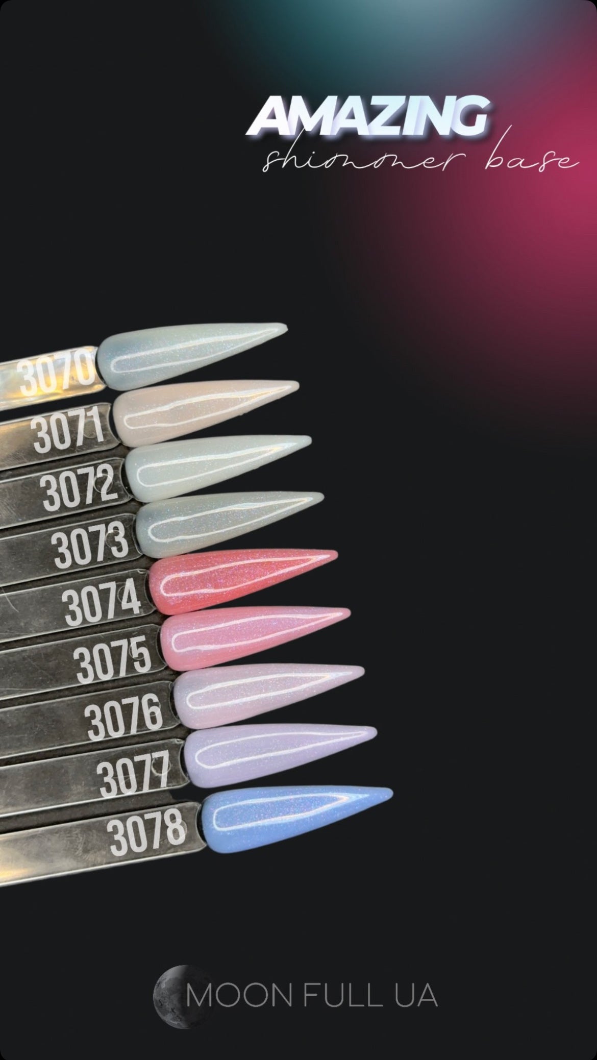 Amazing Shimmer Rubber Base | Rubber Color Gel | Soft Structured Color Gel