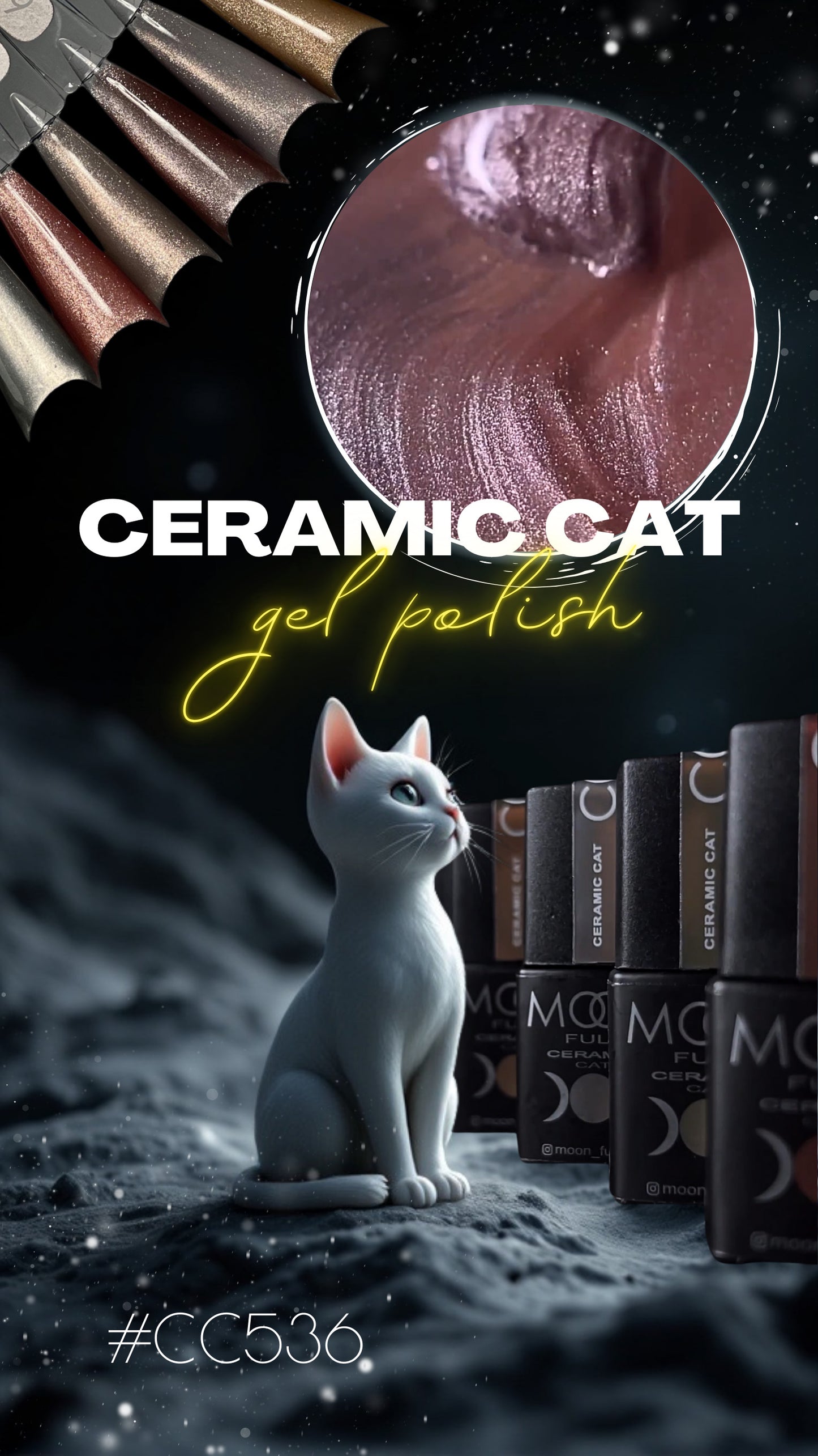 Ceramic Cat Gel Polish Collection