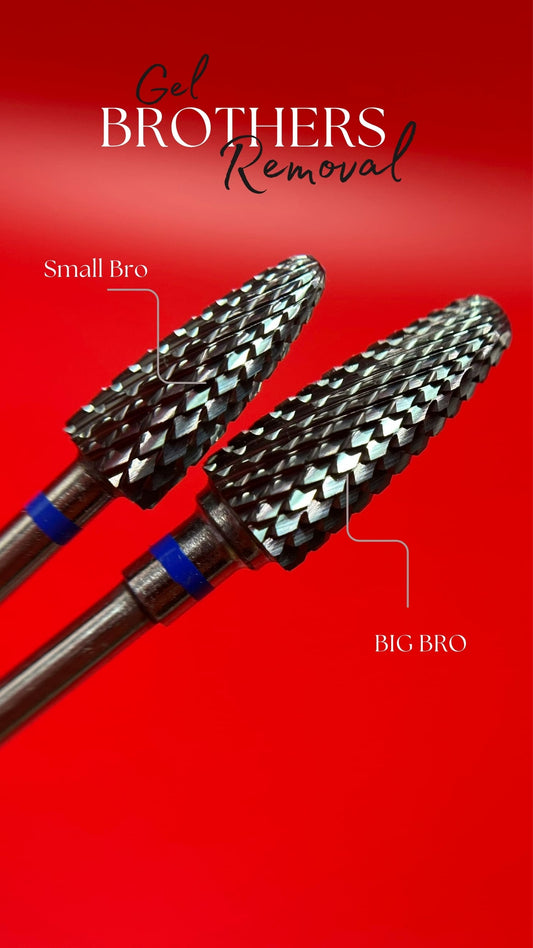 Gel Brothers Removal | Carbide Nail Drill Bits  - Remove Hard Gel Quickly and Safely