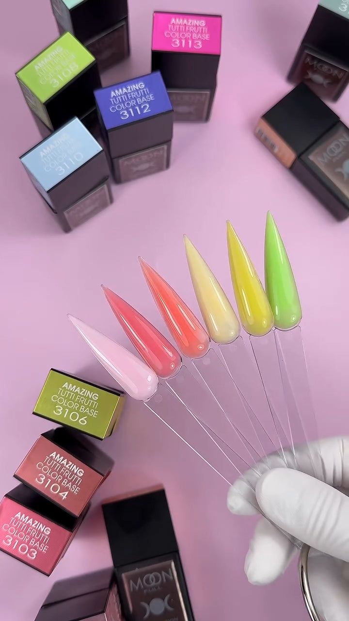 Amazing Rubber Color Base Gel Tutti🍋Frutti