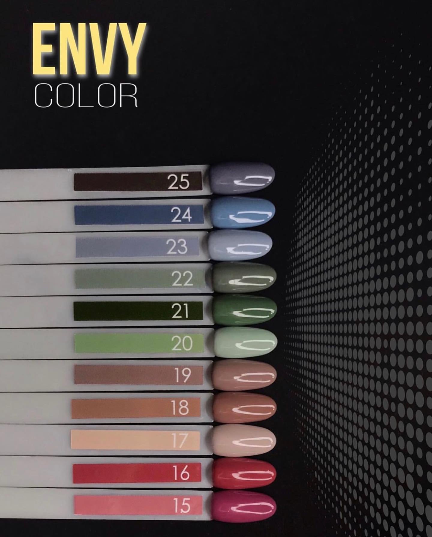 ENVY Color Rubber Base Collection