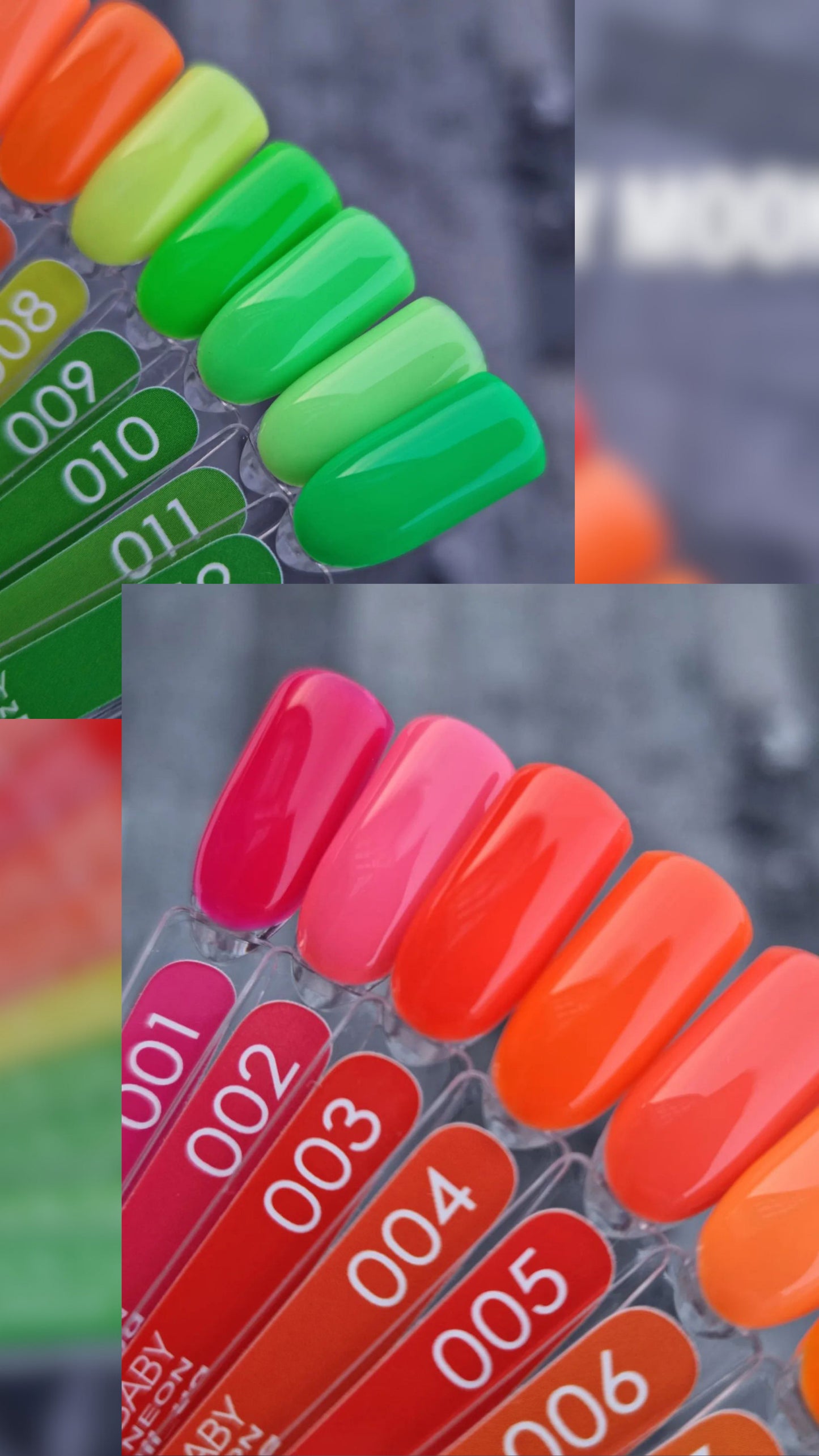 Neon "BABY MOON" Gel Polish Collection